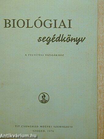 Biológiai segédkönyv