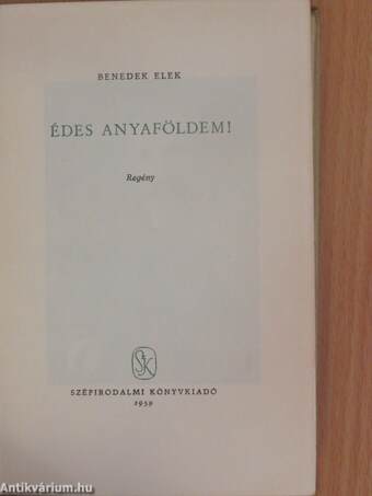 Édes anyaföldem!