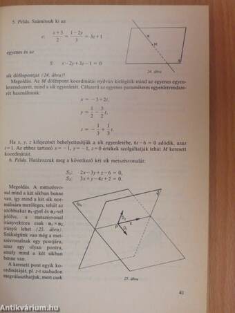 Vektorgeometria és lineáris algebra