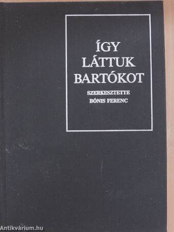 Így láttuk Bartókot