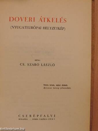 Doveri átkelés