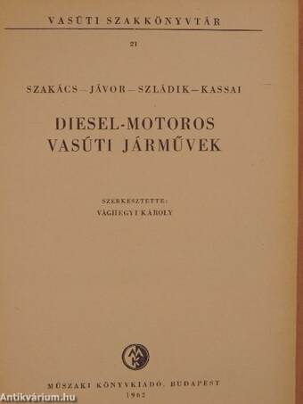 Diesel-motoros vasúti járművek