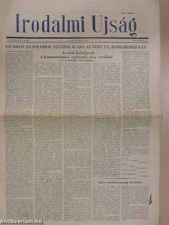 Irodalmi Ujság 1956. február 25.