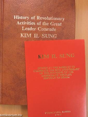 History of Revolutionary Activities of the Great Leader Comrade Kim Il Sung