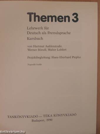 Themen 3 - Kursbuch