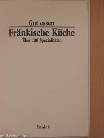 Fränkische Küche