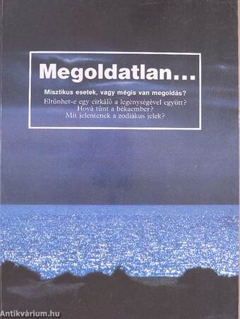 Megoldatlan...