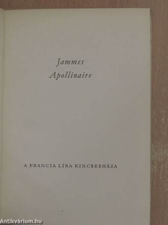 Jammes/Apollinaire