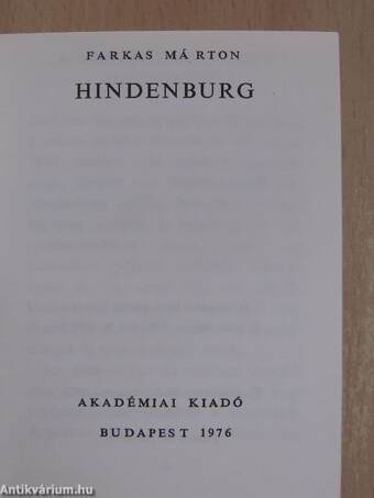 Hindenburg