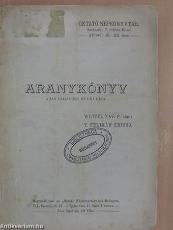 Aranykönyv