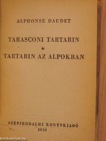 Tarasconi Tartarin/Tartarin az Alpokban