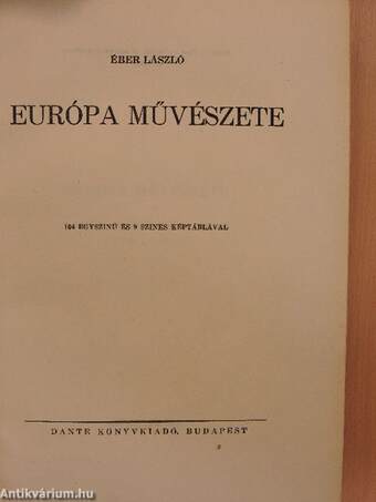 Európa művészete