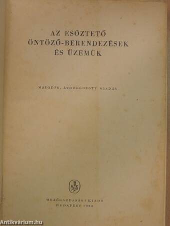 Az esőztető öntöző-berendezések és üzemük