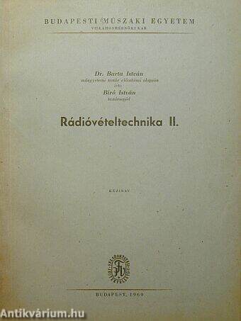 Rádióvételtechnika II.