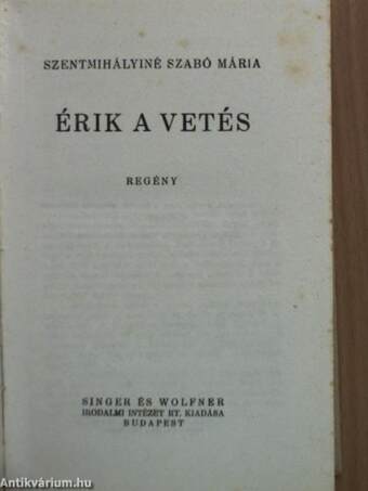 Érik a vetés