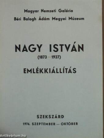 Nagy István emlékkiállítás