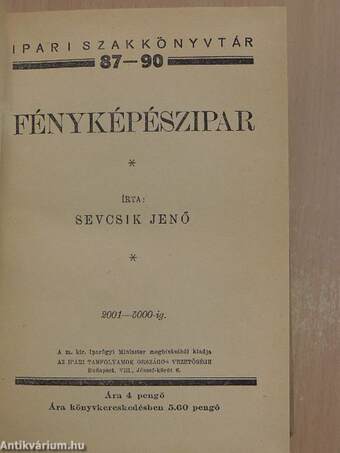 Fényképészipar