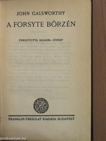 A Forsyte börzén