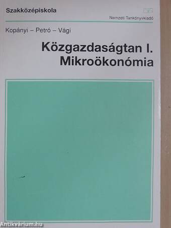 Közgazdaságtan I.