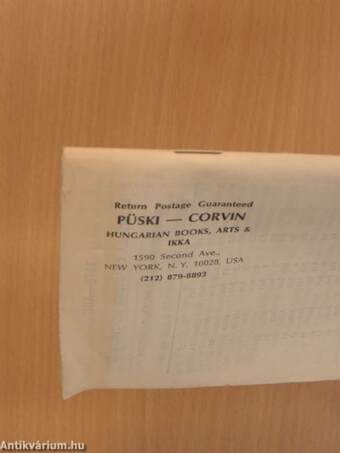 Püski-Corvin Árjegyzék 1978. március