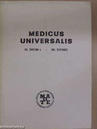 Medicus Universalis 1983. szeptember/Supplementum