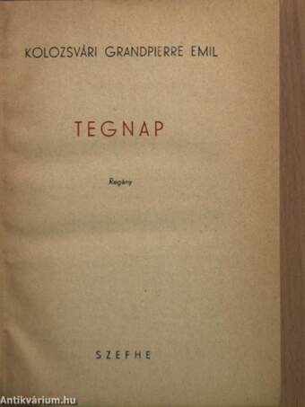 Tegnap