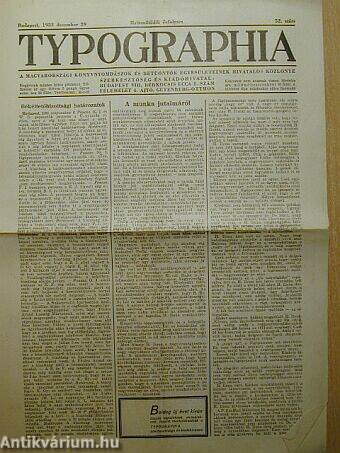 Typographia 1933. december 29.