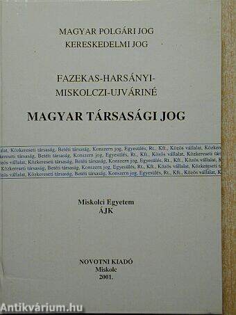 Magyar társasági jog