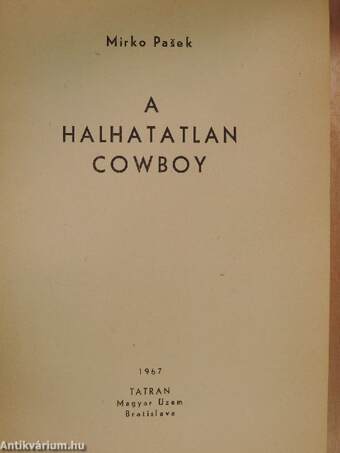 A halhatatlan cowboy