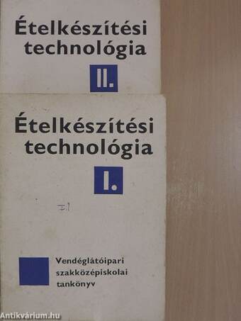 Ételkészítési technológia I-II.