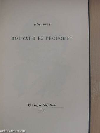 Bouvard és Pécuchet