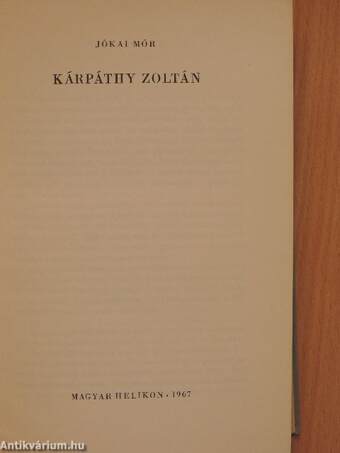 Kárpáthy Zoltán