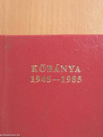 Kőbánya 1945-1985 (minikönyv)