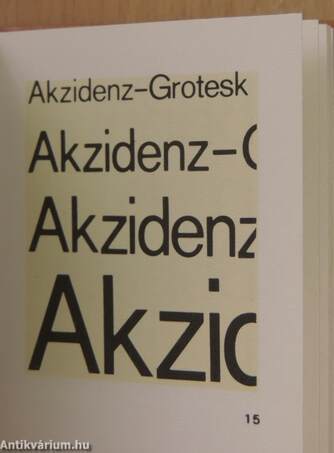 A Fővárosi Nyomdaipari Vállalat 9-es számú üzemegységének betűmintakönyve (minikönyv)