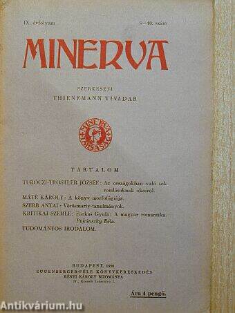 Minerva 1930/8-10.