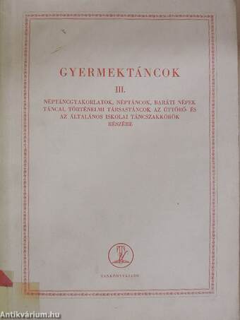 Gyermektáncok III./Mellékletek