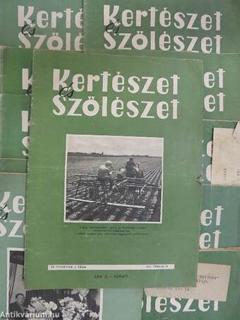 Kertészet és Szőlészet 1955. január-december