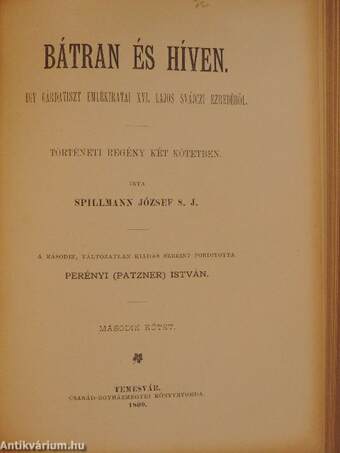 Bátran és híven I-II.