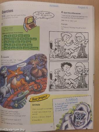 Project English 1. - Student's book/Workbook - 2 db kazettával