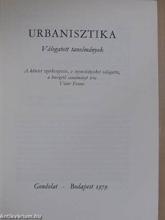 Urbanisztika