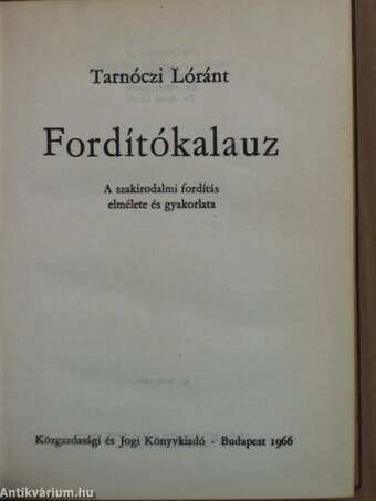 Fordítókalauz