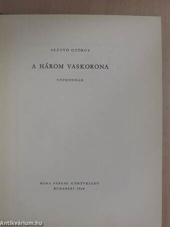 A három vaskorona