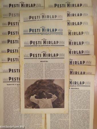 A Pesti Hirlap Vasárnapja 1930., 1932-1935. (vegyes számok, 22 db)