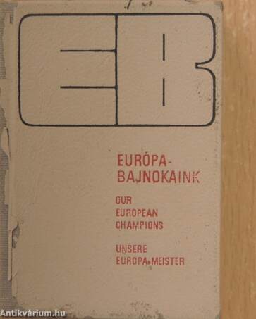 Európa-bajnokaink (minikönyv) (számozott)