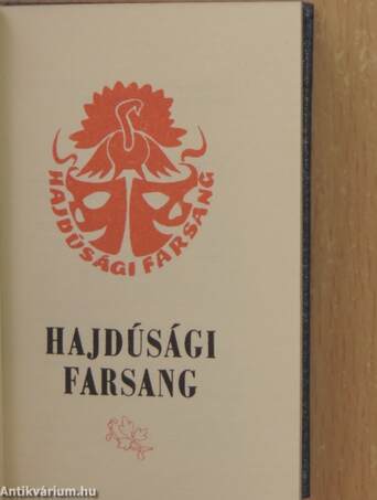 Hajdúsági farsang (minikönyv)