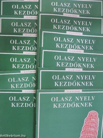 Olasz nyelv kezdőknek 1-24. lecke 