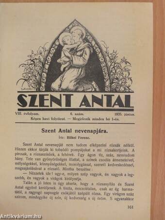 Szent Antal 1935. június