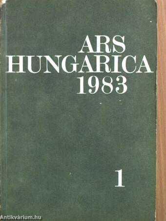Ars Hungarica 1983/1.