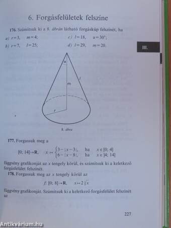 Matematika feladatgyűjtemény II.