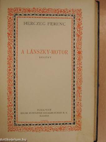 A Lánszky-motor/A költő és a halál